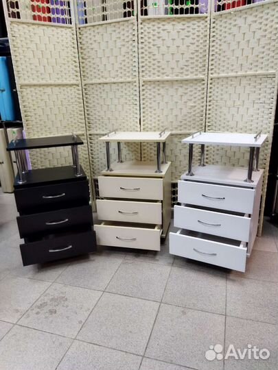 Тележки и тумбы косметологические