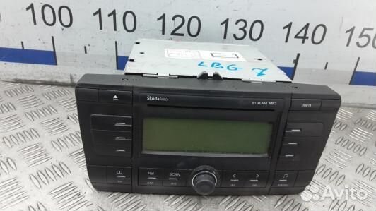 Магнитола skoda octavia A5 (LBG07I401)