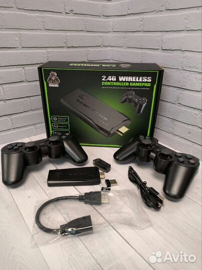 Игровая приставка Гейм стик 64Gb 10.000 игр Lite