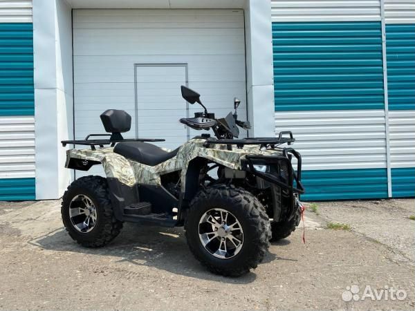 Квадроцикл двухместный Loncin 300 с Лебедкой