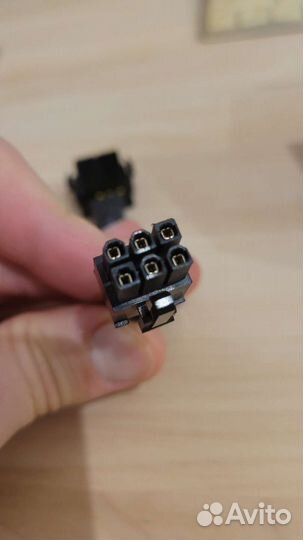 Переходник питания с 8 pin на 6 pin для видеокарты