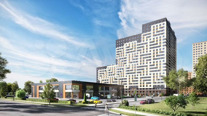 2-к. квартира, 44,3 м², 2/25 эт.