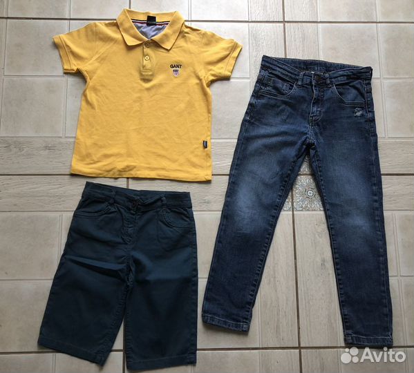 Пакет фирменных вещей для мал.р 122в идеал сост