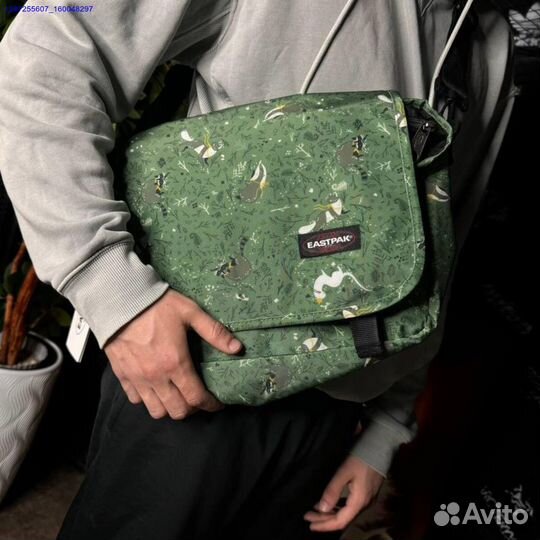 Сумка eastpak jr мессенджер на плечо с принтом (Ар