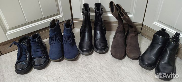 Сапожки и ботиночки, р 32