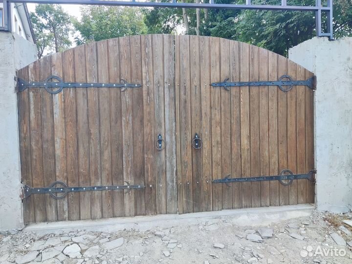 Ворота и калитка бу