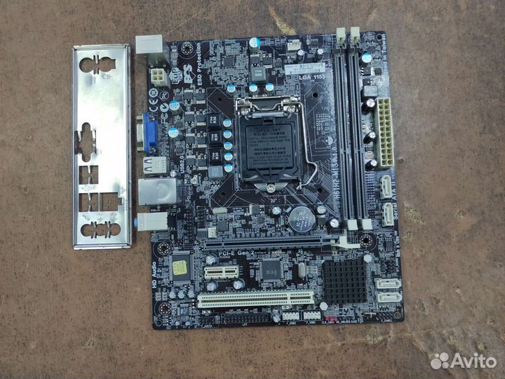 Материнская плата 1155 ECS h61h2-m13v1.0
