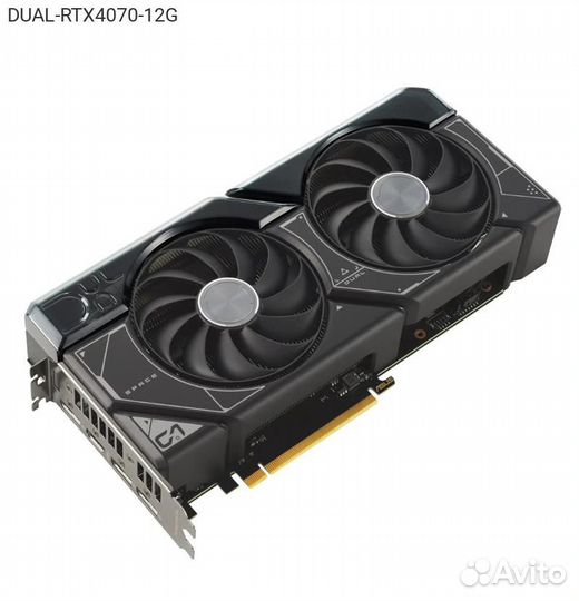Видеокарта Asus nVidia GeForce RTX 4070 Dual gddr6
