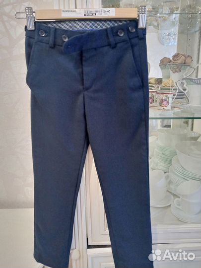 Брюки классические для мальчика 122