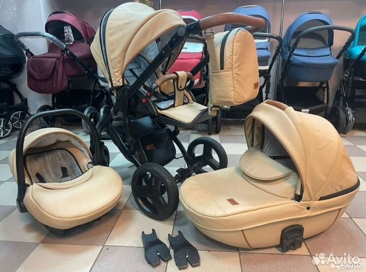 Коляска Verdi 3в1 Эко кожа