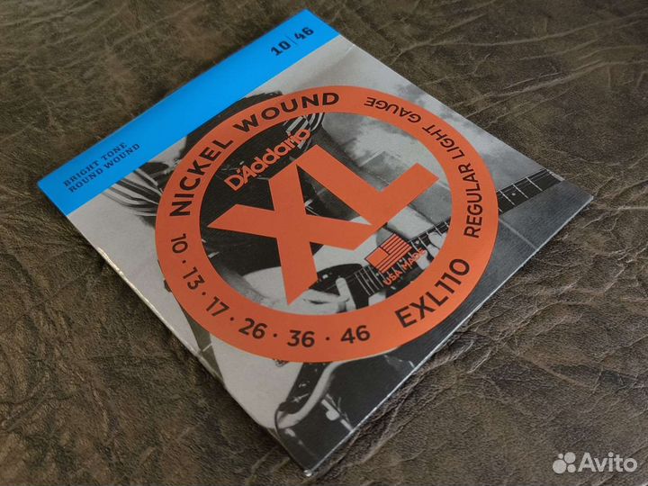 Струны для электрогитары daddario EXL110 10-46