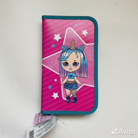 Пенал школьный новый детский канцелярия