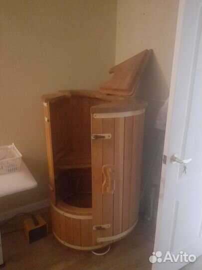 Кедровая бочка с парогенератором