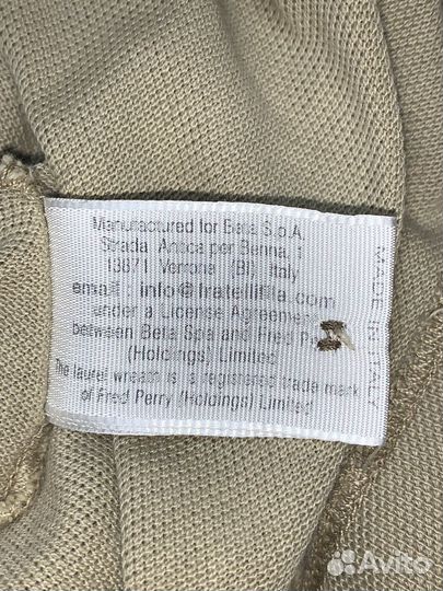 Fred perry поло оригинал