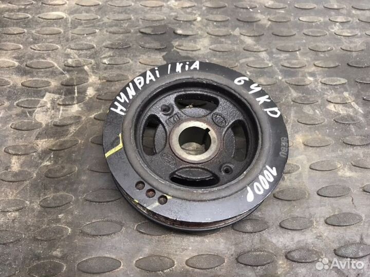 Шкив коленвала Hyundai, IX35 G4KD
