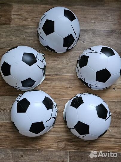 Светильник 3D футбольный мяч 'пробивной'
