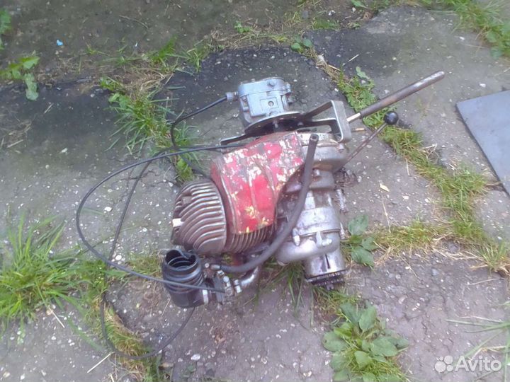 Мотор на мотороллер Вятка электрон