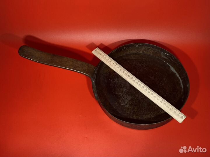 Медная сковорода СПБ Металлический Завод 1857 год