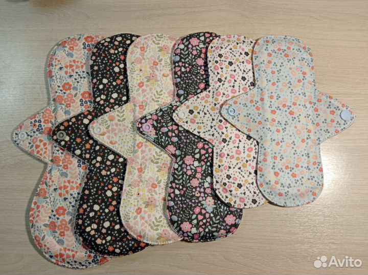 Многоразовые женские прокладки (готовые наборы)