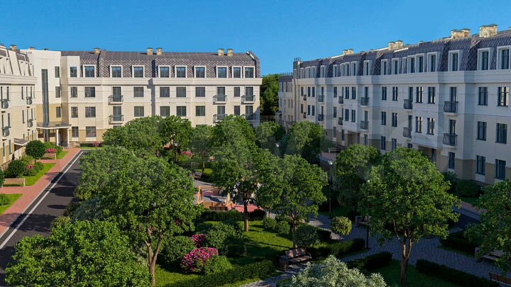 1-к. квартира, 53,6 м², 3/4 эт.