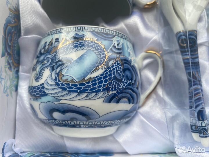 Новый чайный сервиз на две персоны