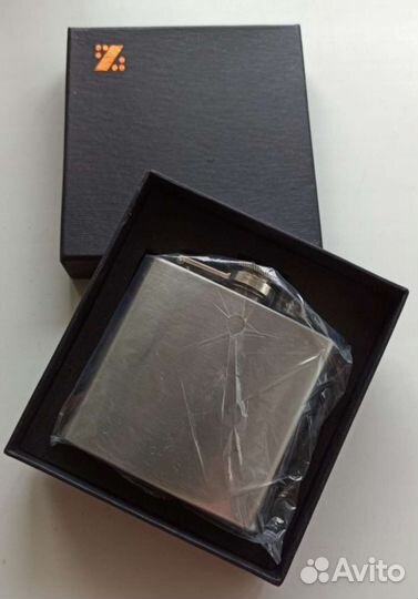 Фляжка из нержавейки