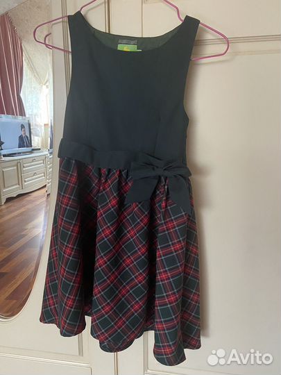 Школьная форма маленькая леди 122-128 зеленая