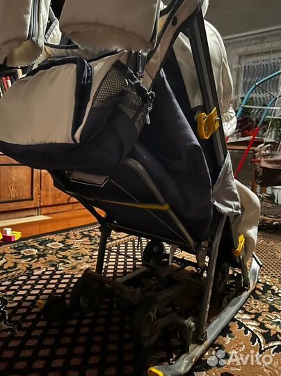 Детские санки с колесами бу