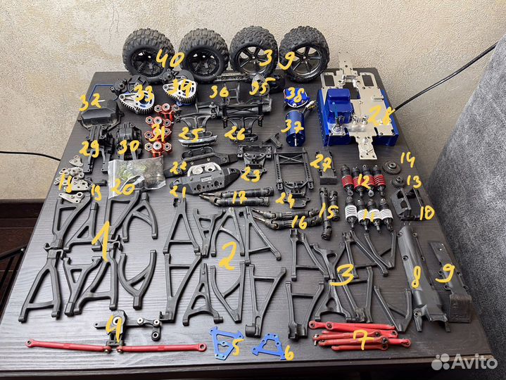 Запчасти, тюнинг, электроника Traxxas 1/16