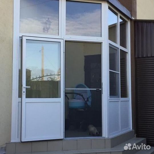 Пластиковые окна. остекление коттеджей