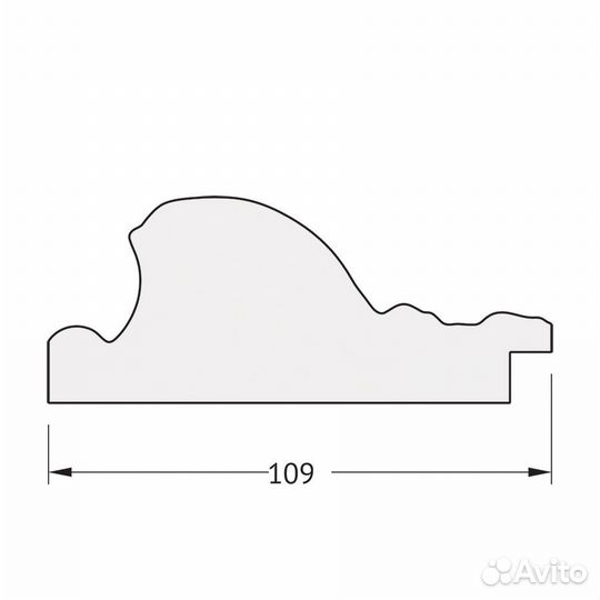 Зеркало Evoform Octagon BY 7260 80x100 виньетка с