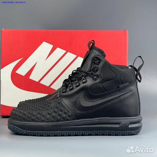 Кроссовки Nike Lunar Force 1 Duckboot (с мехом) (Арт.41500)