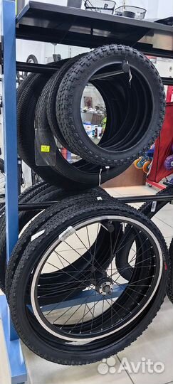 Велопокрышки, камеры, крылья, переключатели