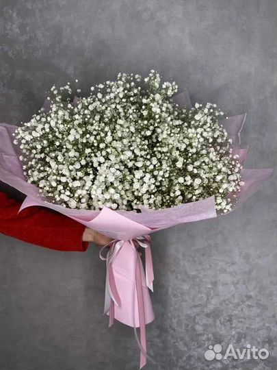 Букет из гипсофилы