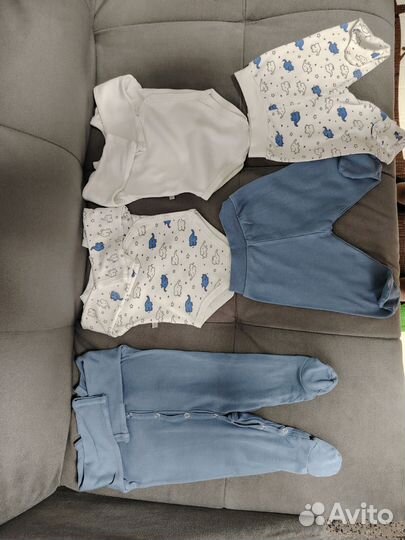 Детские вещи пакетом на мальчика 56-62