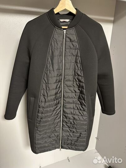 Удлиненный бомбер женский