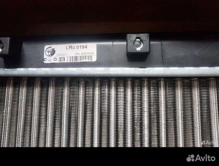 Радиатор охлаждения на гранту