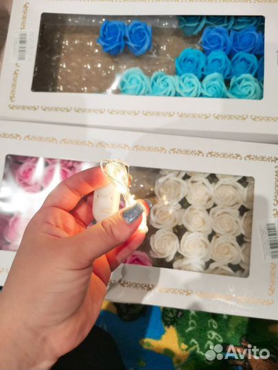 Всё для работы с букетами из мыльных роз