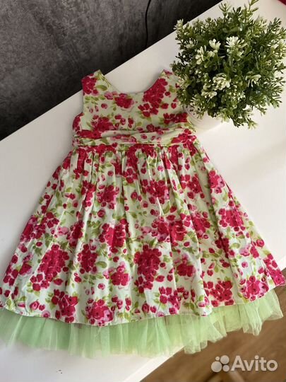 Платье для девочки 86-92