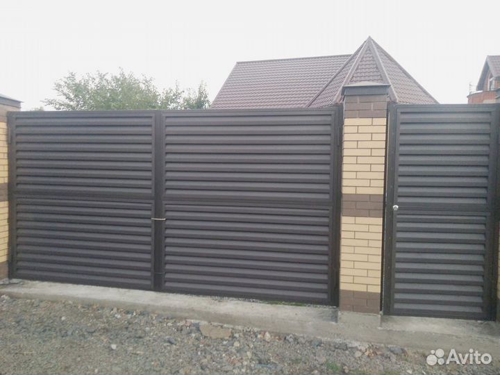 Забор жалюзи под заказ