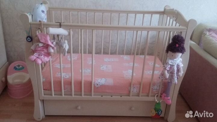 Кровать можга с матрацем