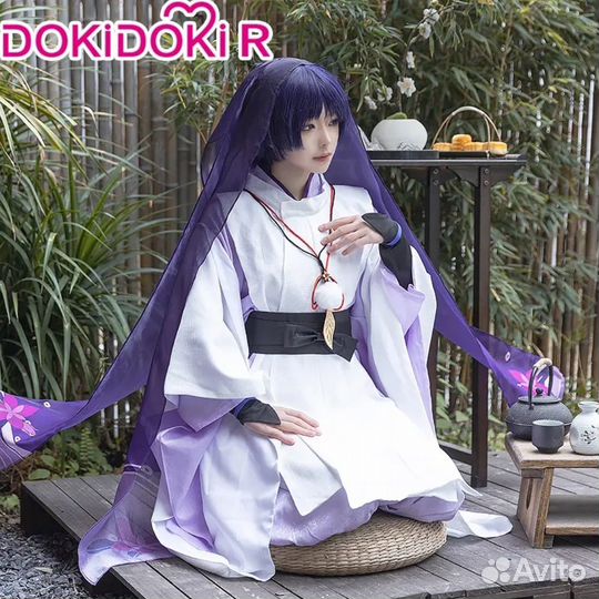 Косплей Скарамучча — геншин импакт