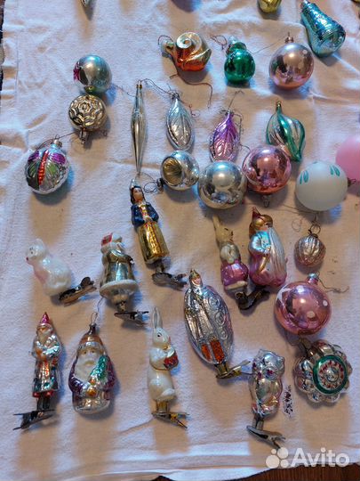 Елочные игрушки СССР