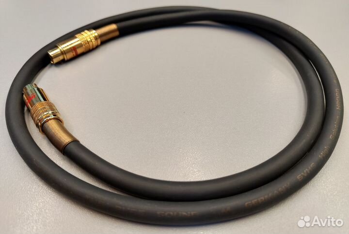 Oehlbach S-VHS межблочный кабель 1м