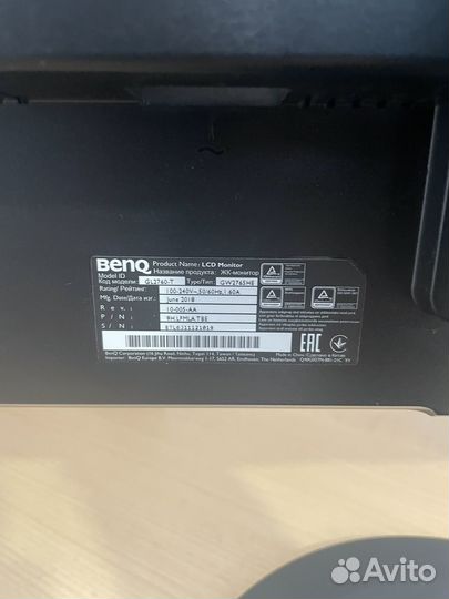 Монитор benq 27