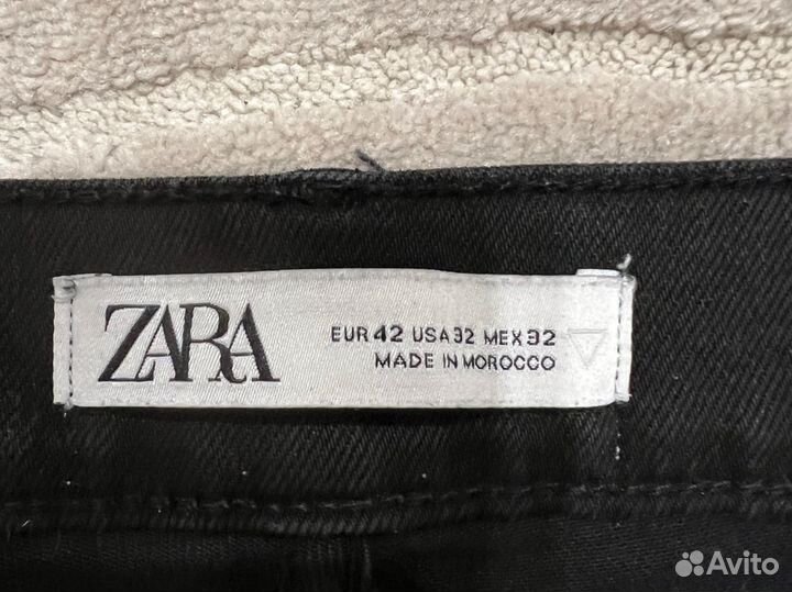 Джинсы zara мужские 42