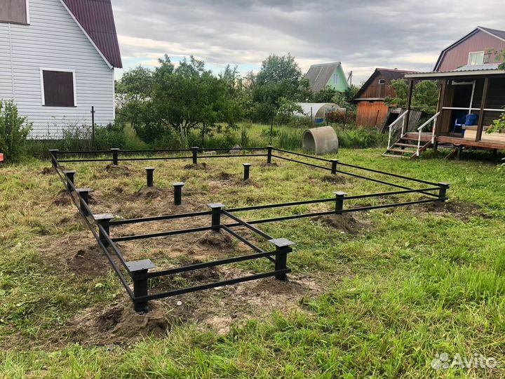 Винтовые сваи 108