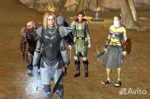 Компьютерная игра Neverwinter Nights 2 gold