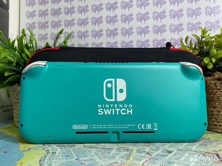 Прошитая Nintendo Switch Lite + Игры