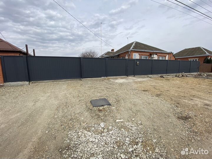 Строительство заборов под ключ